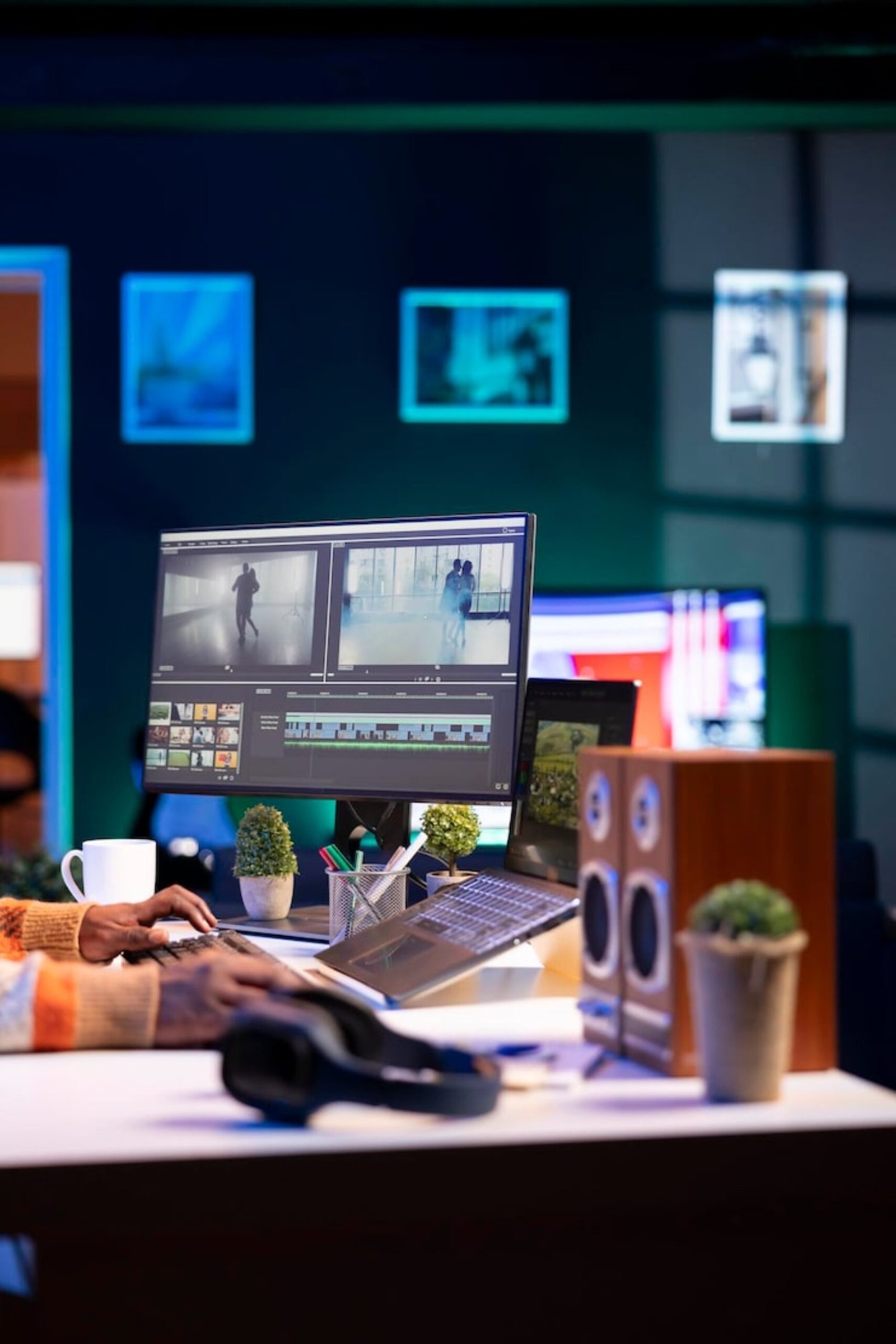 Video maker producing footage with artistic editing software 482257 111822 4K 3840px scaled